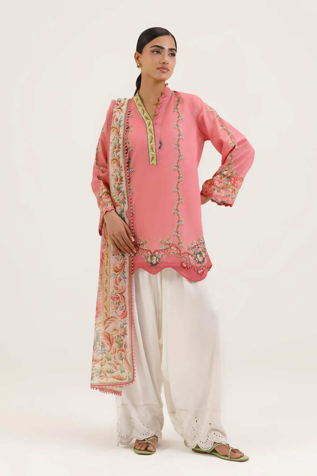 SS26BSP235P2D | New Arrivals | Sana Safinaz