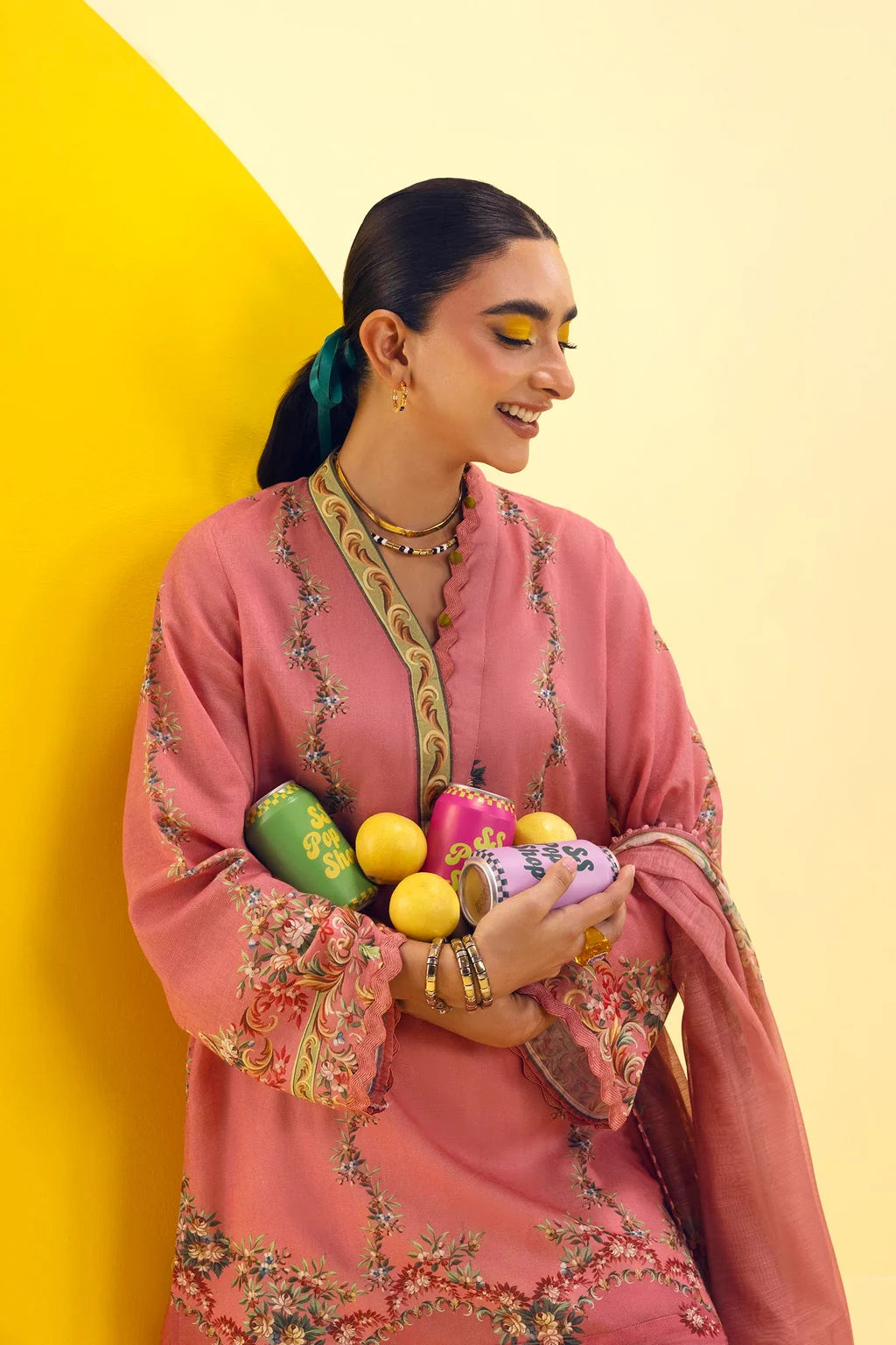 SS26BSP235P2D | New Arrivals | Sana Safinaz