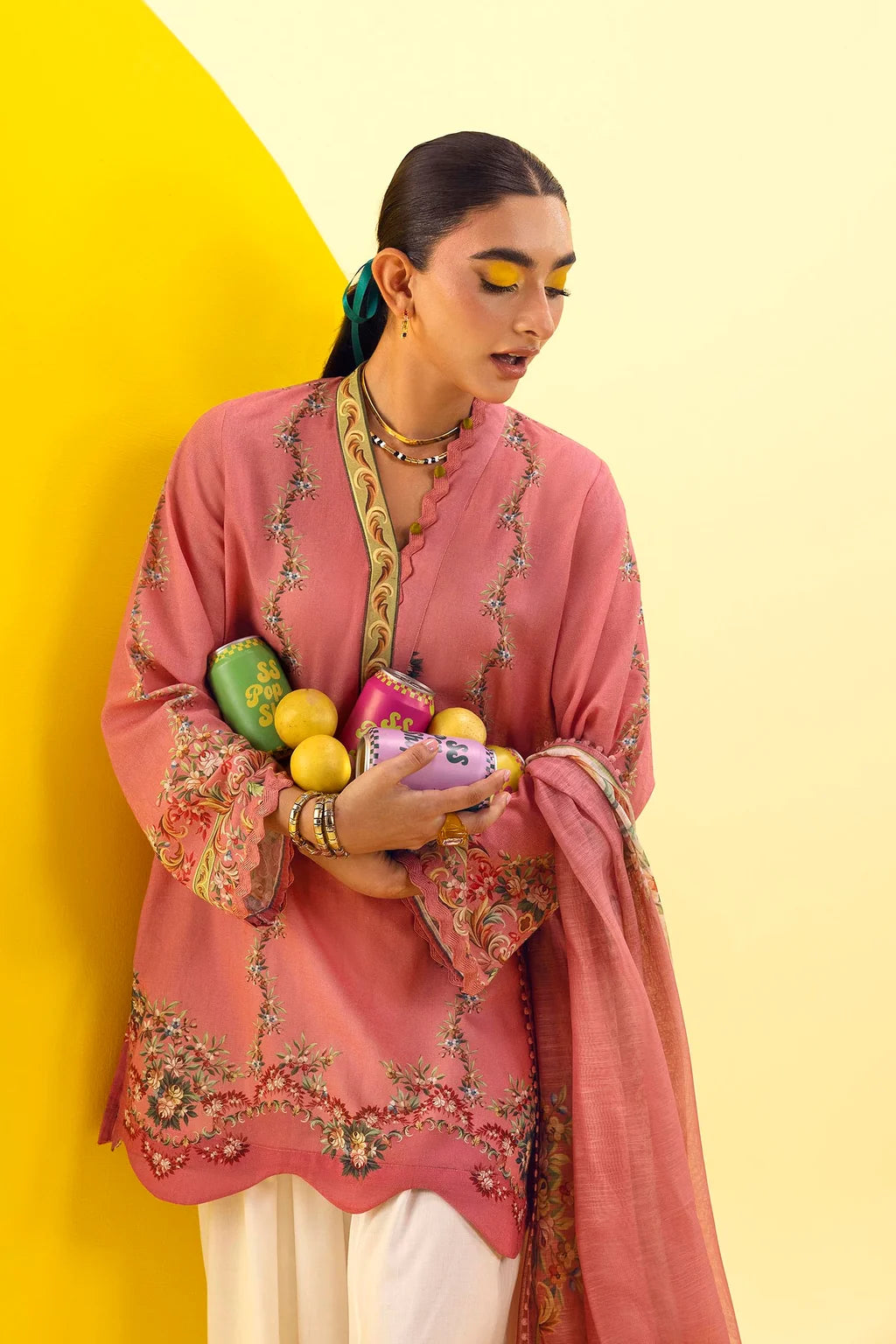 SS26BSP235P2D | New Arrivals | Sana Safinaz