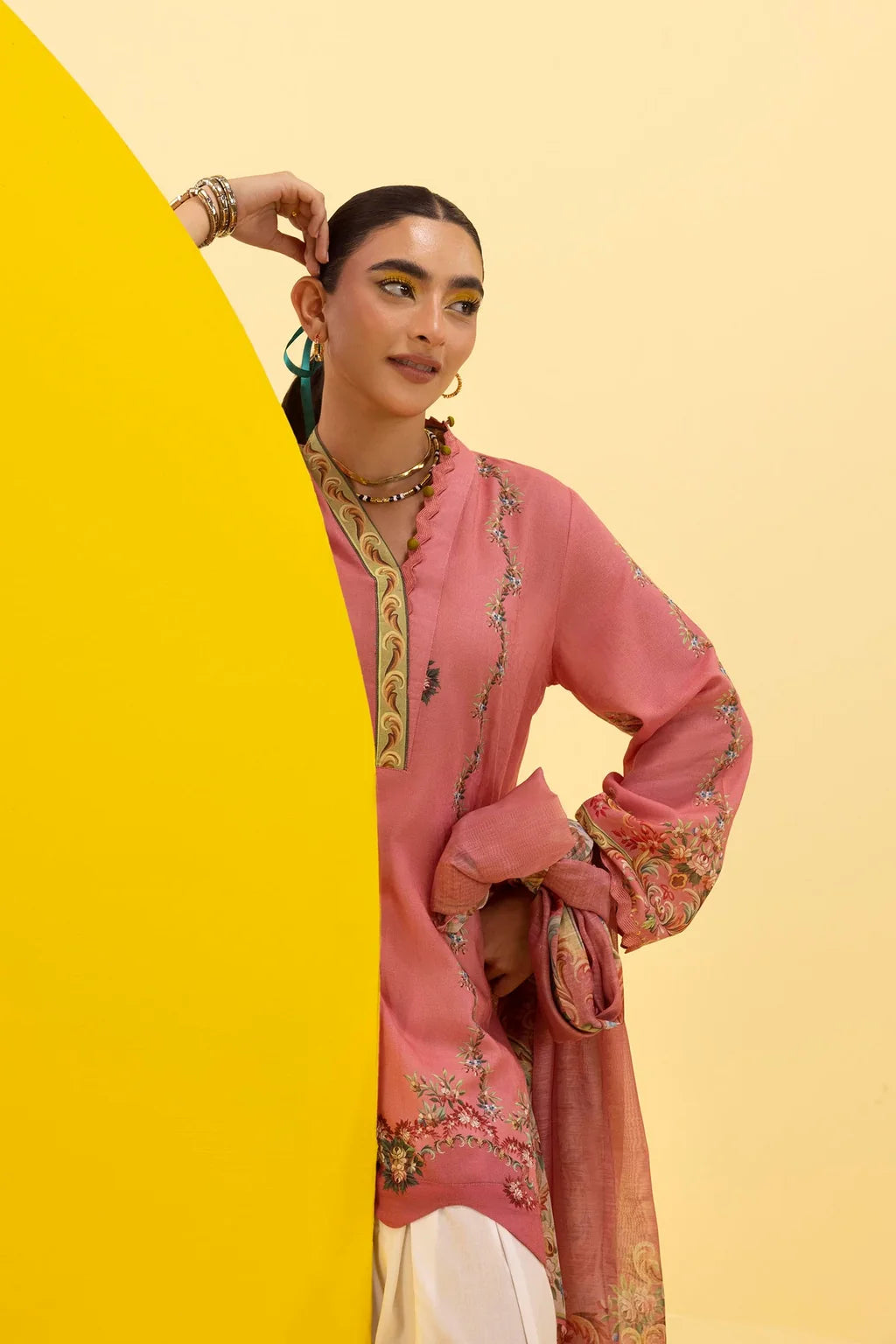 SS26BSP235P2D | New Arrivals | Sana Safinaz
