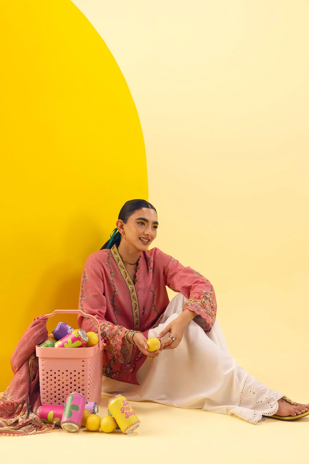 SS26BSP235P2D | New Arrivals | Sana Safinaz