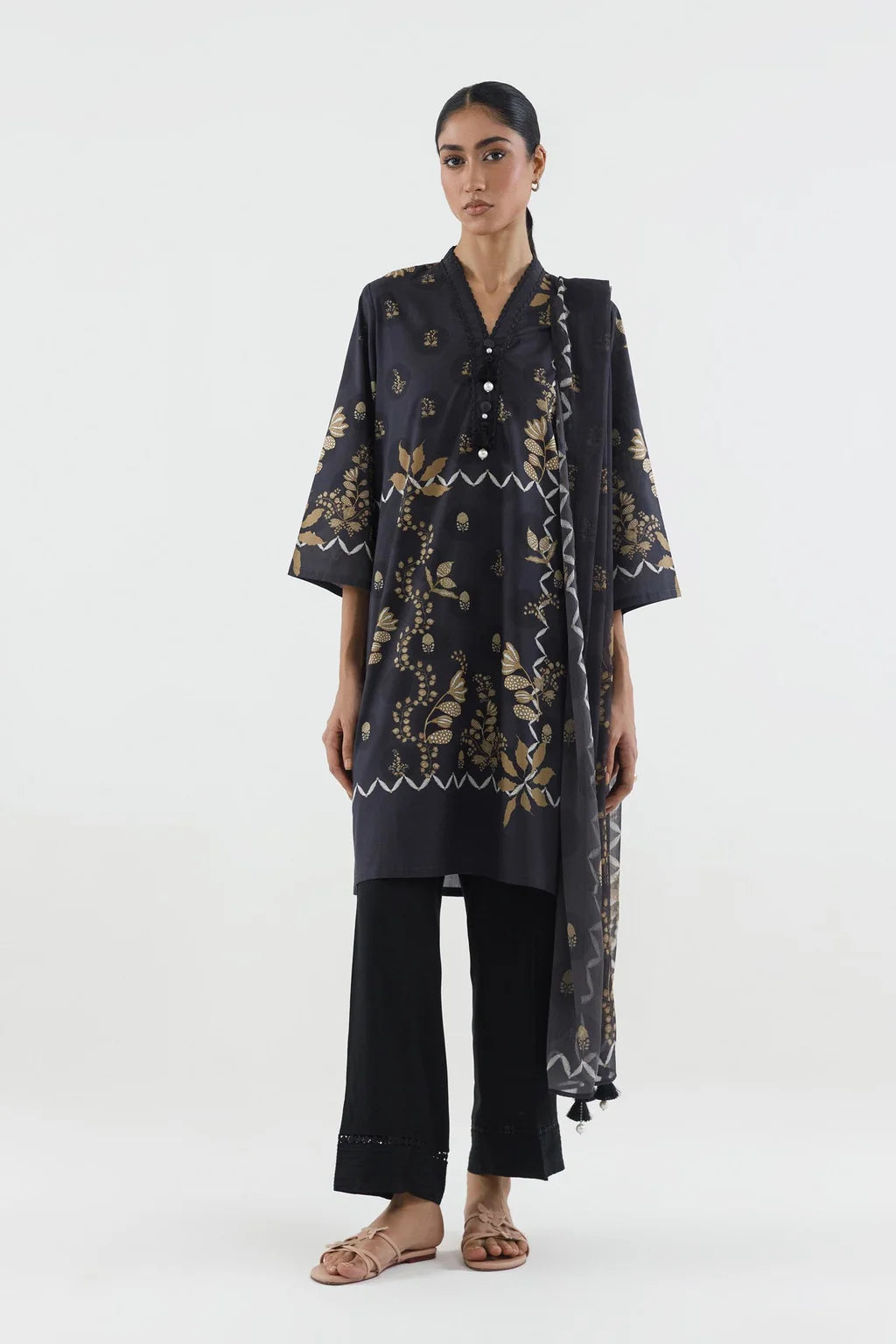 SS26BSP241P2D | New Arrivals | Sana Safinaz