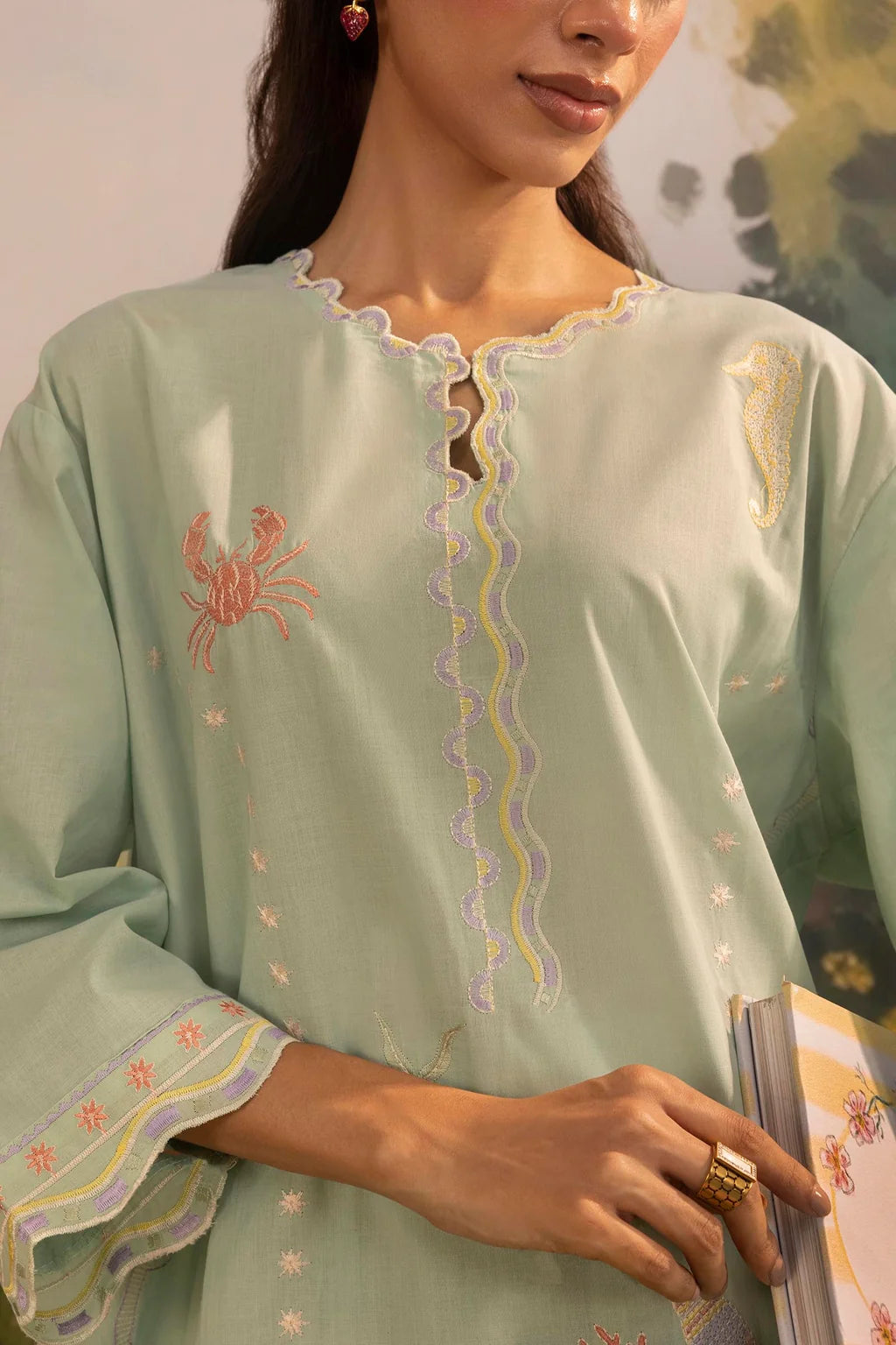 SS26ESE329P2T | New Arrivals | Sana Safinaz