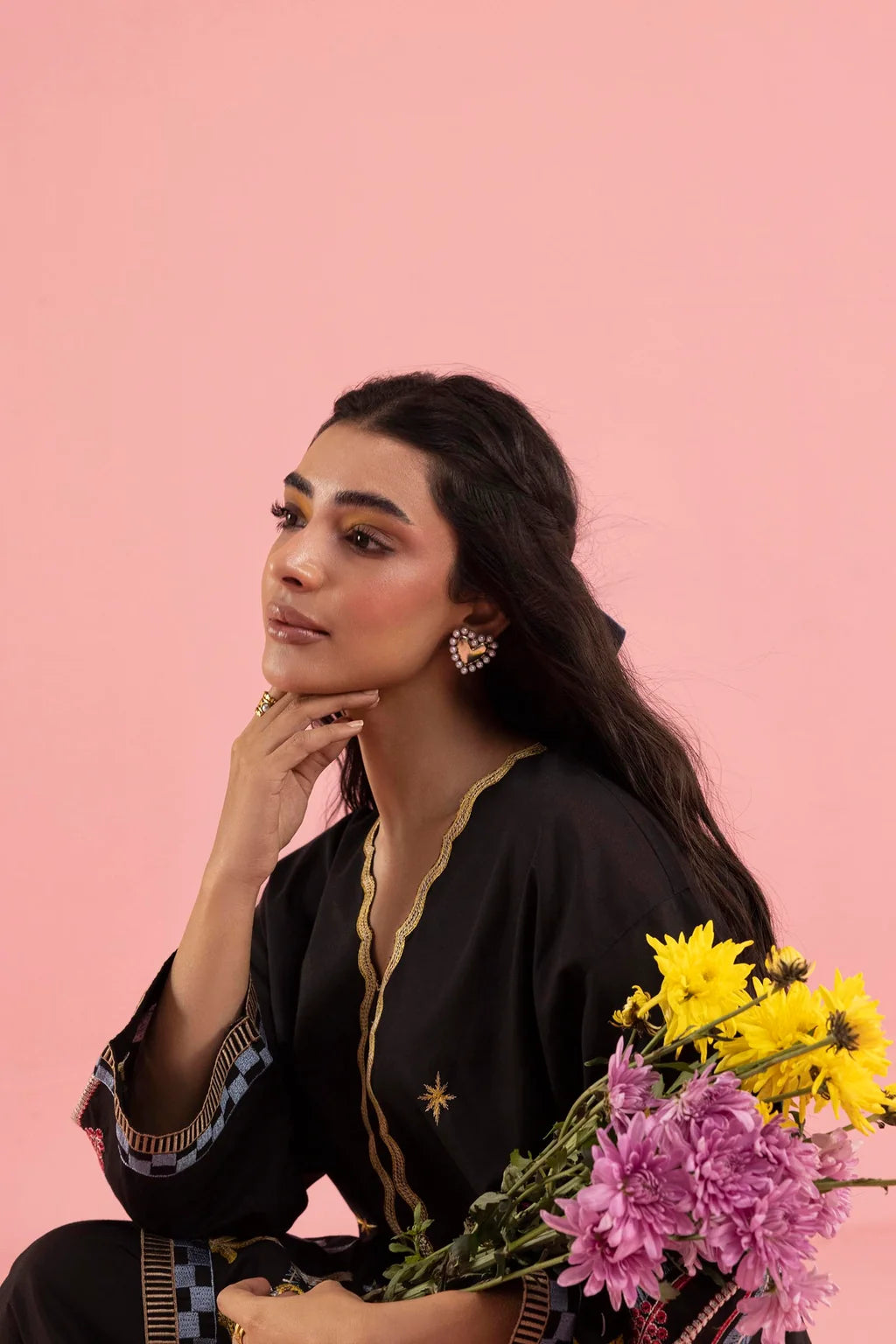 SS26ESE330P2T | New Arrivals | Sana Safinaz