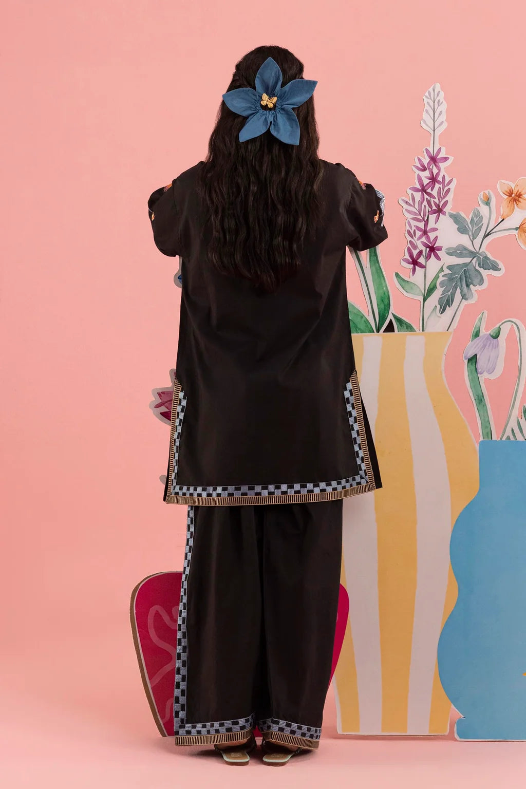 SS26ESE330P2T | New Arrivals | Sana Safinaz
