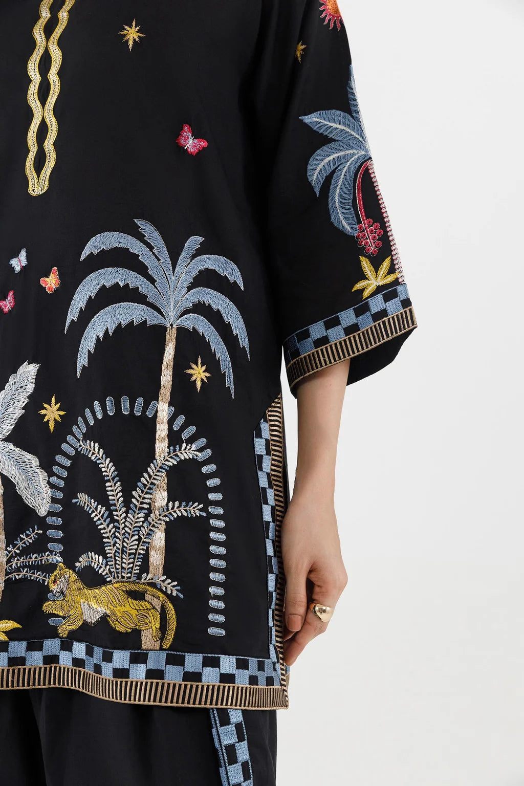 SS26ESE330P2T | New Arrivals | Sana Safinaz