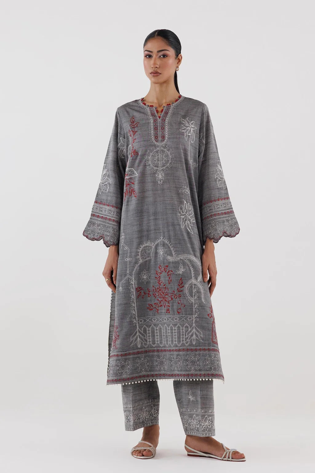 SS26ESE357P2T | New Arrivals | Sana Safinaz