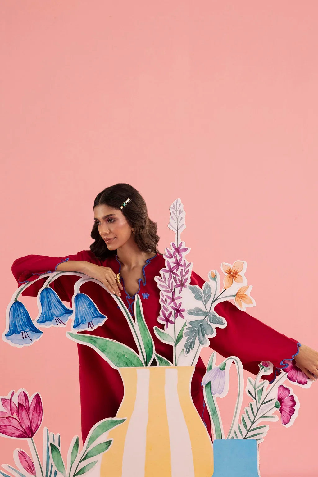SS26ESE360P2T | New Arrivals | Sana Safinaz