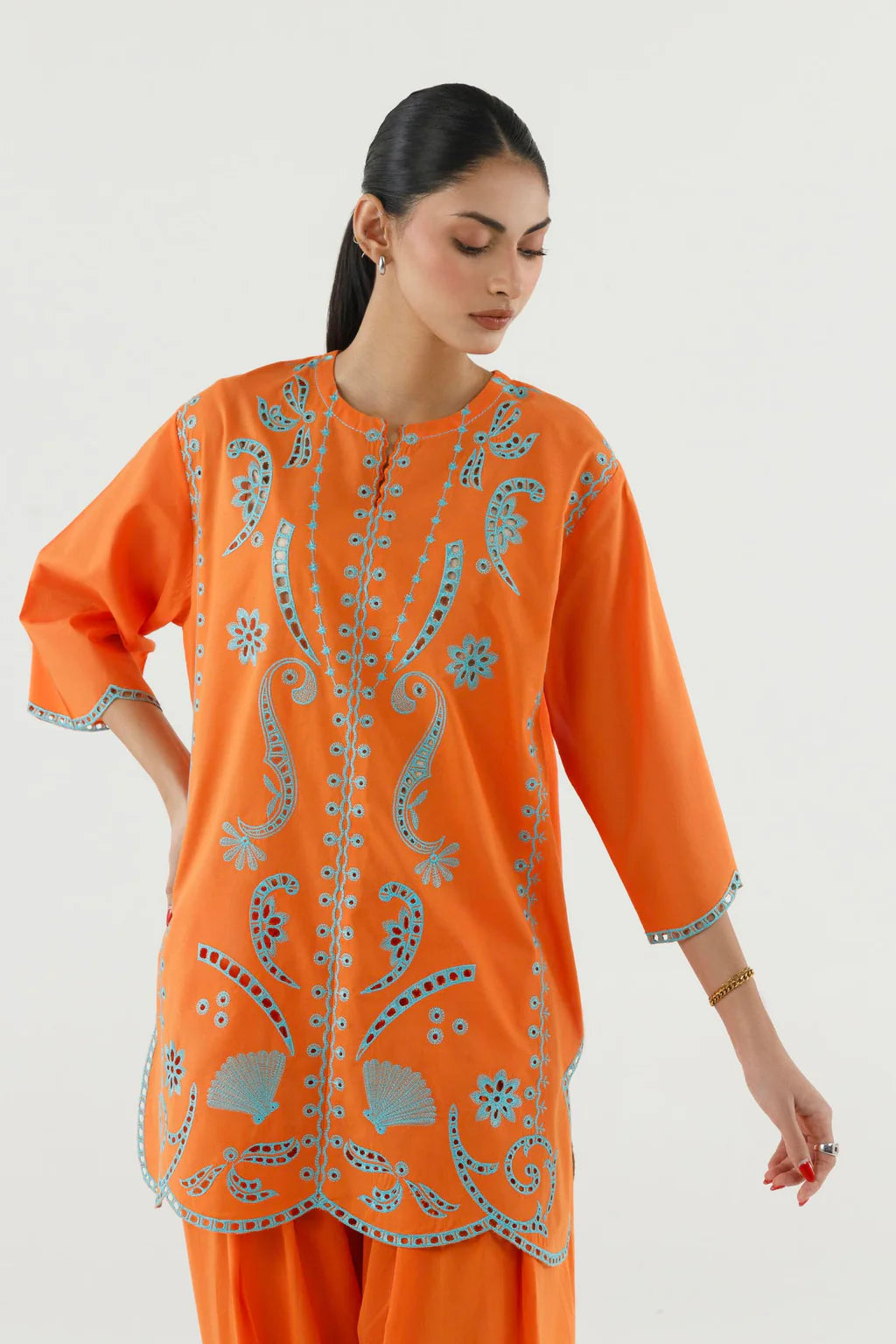 SS26ESE361P2T | New Arrivals | Sana Safinaz