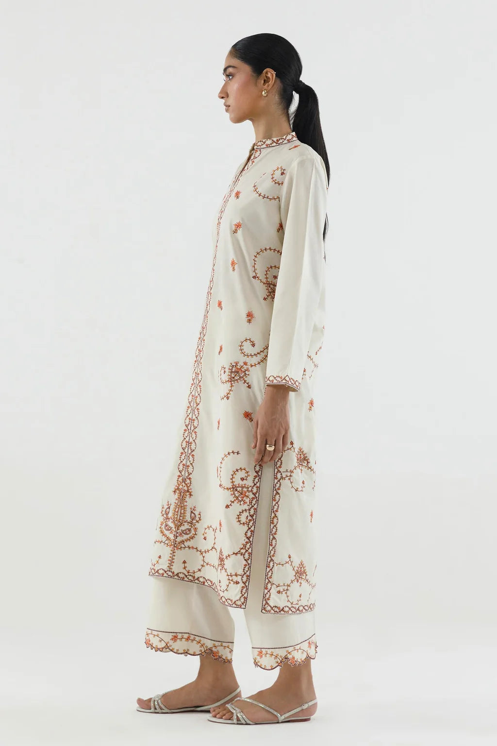 SS26ESE376P2T | New Arrivals | Sana Safinaz