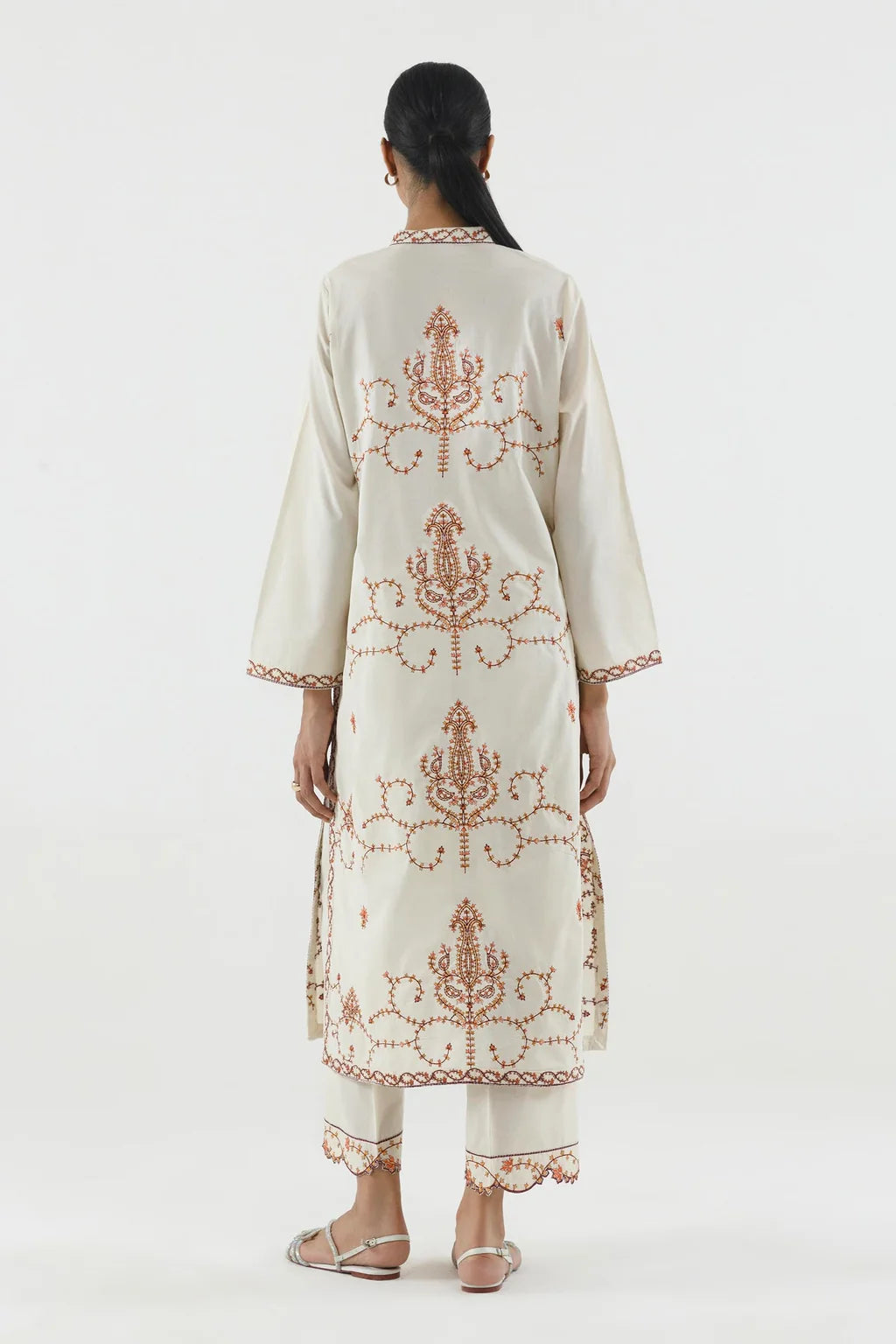 SS26ESE376P2T | New Arrivals | Sana Safinaz