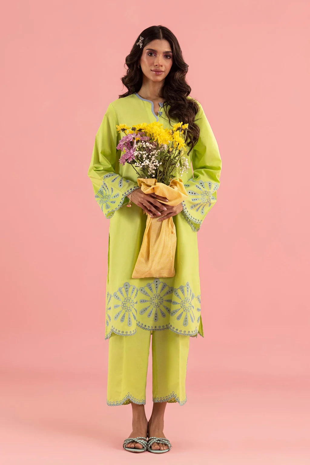 SS26ESE380P2T | New Arrivals | Sana Safinaz