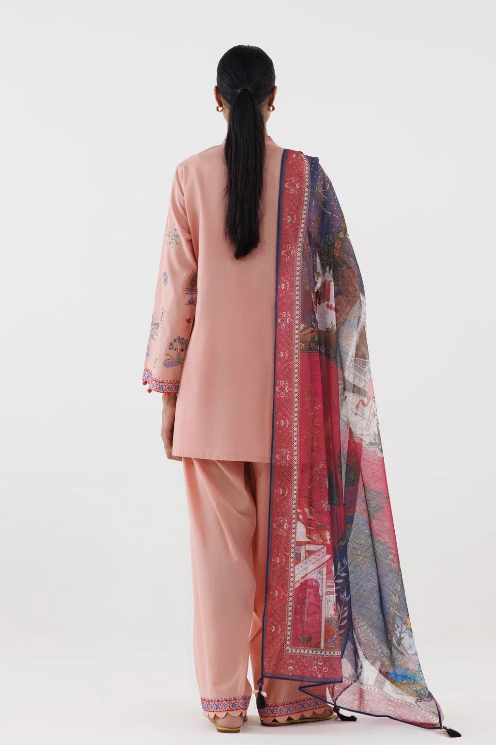SS26ESE390P2T | New Arrivals | Sana Safinaz