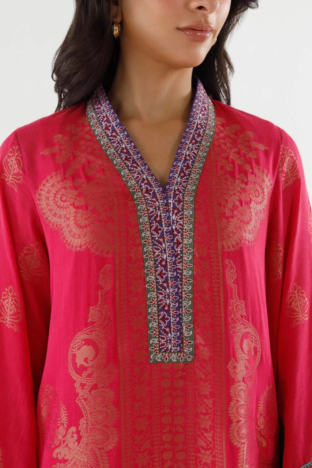 SS26ESE395P3 | New Arrivals | Sana Safinaz