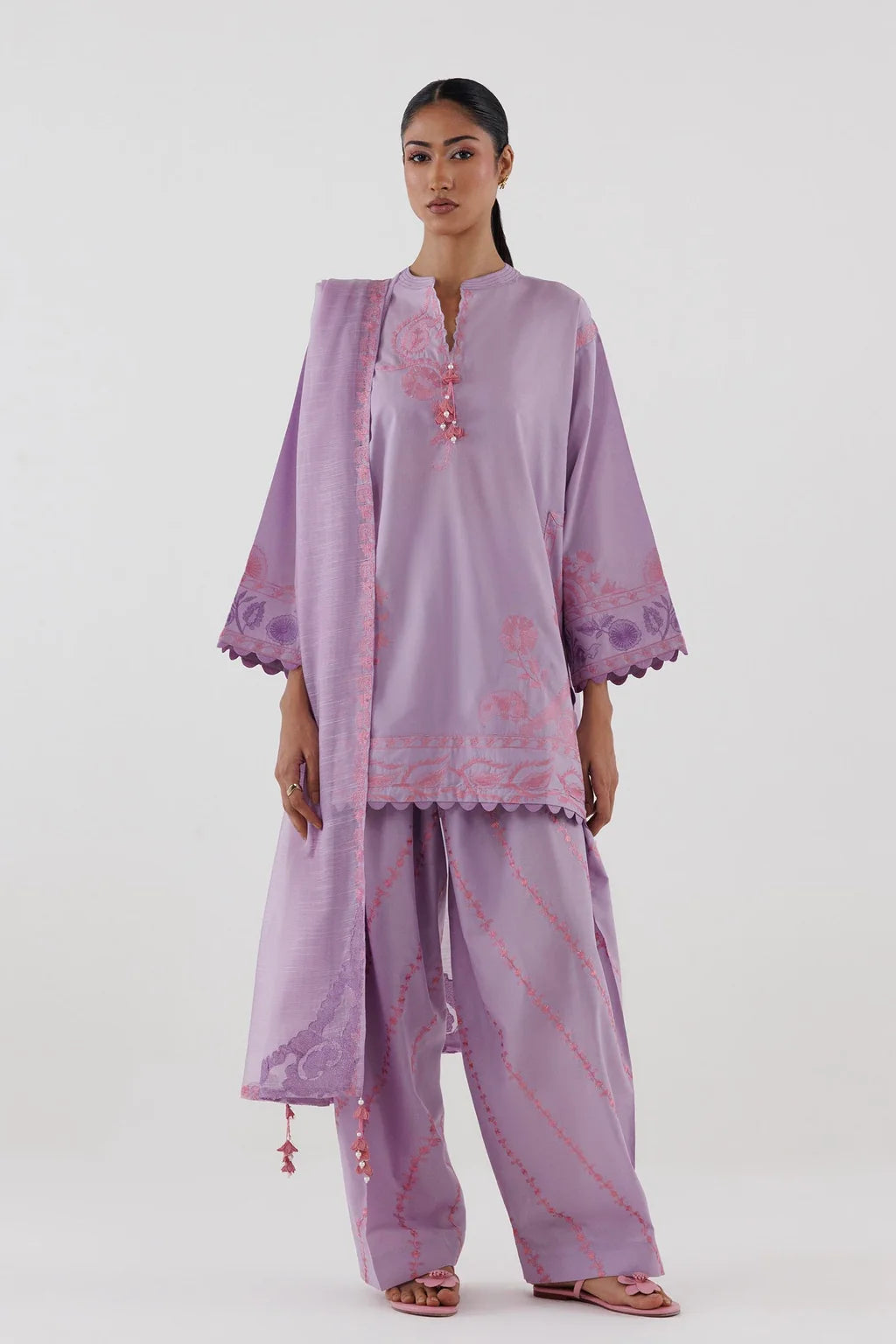 SS26ESE400P3 | New Arrivals | Sana Safinaz