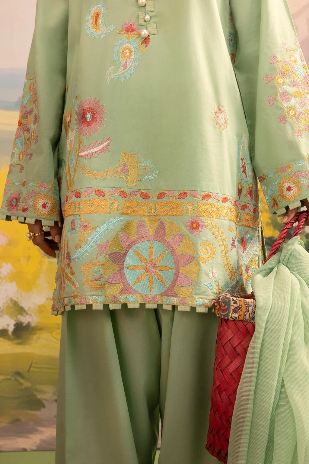 SS26ESE401P3 | New Arrivals | Sana Safinaz