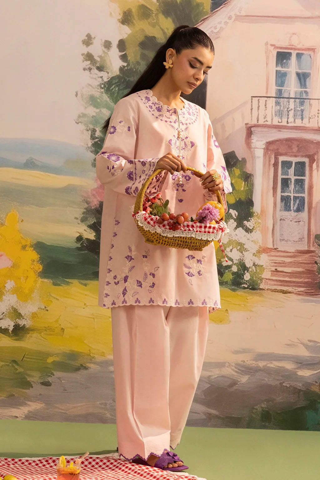 SS26ESE415P2T | New Arrivals | Sana Safinaz