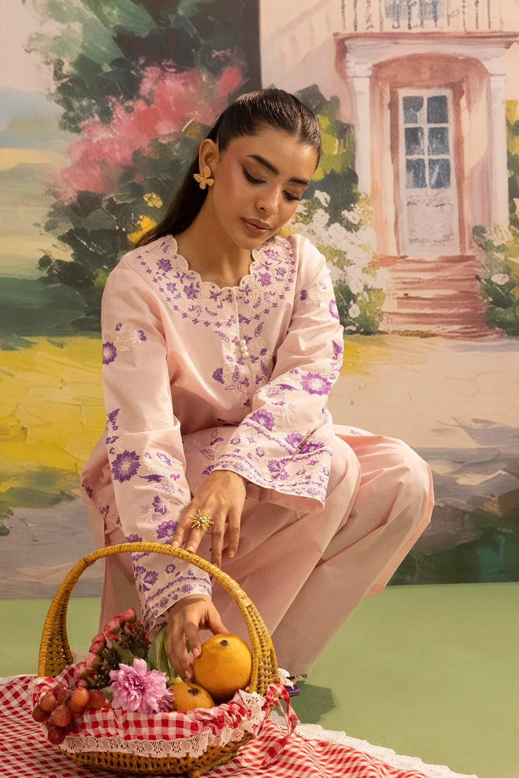 SS26ESE415P2T | New Arrivals | Sana Safinaz