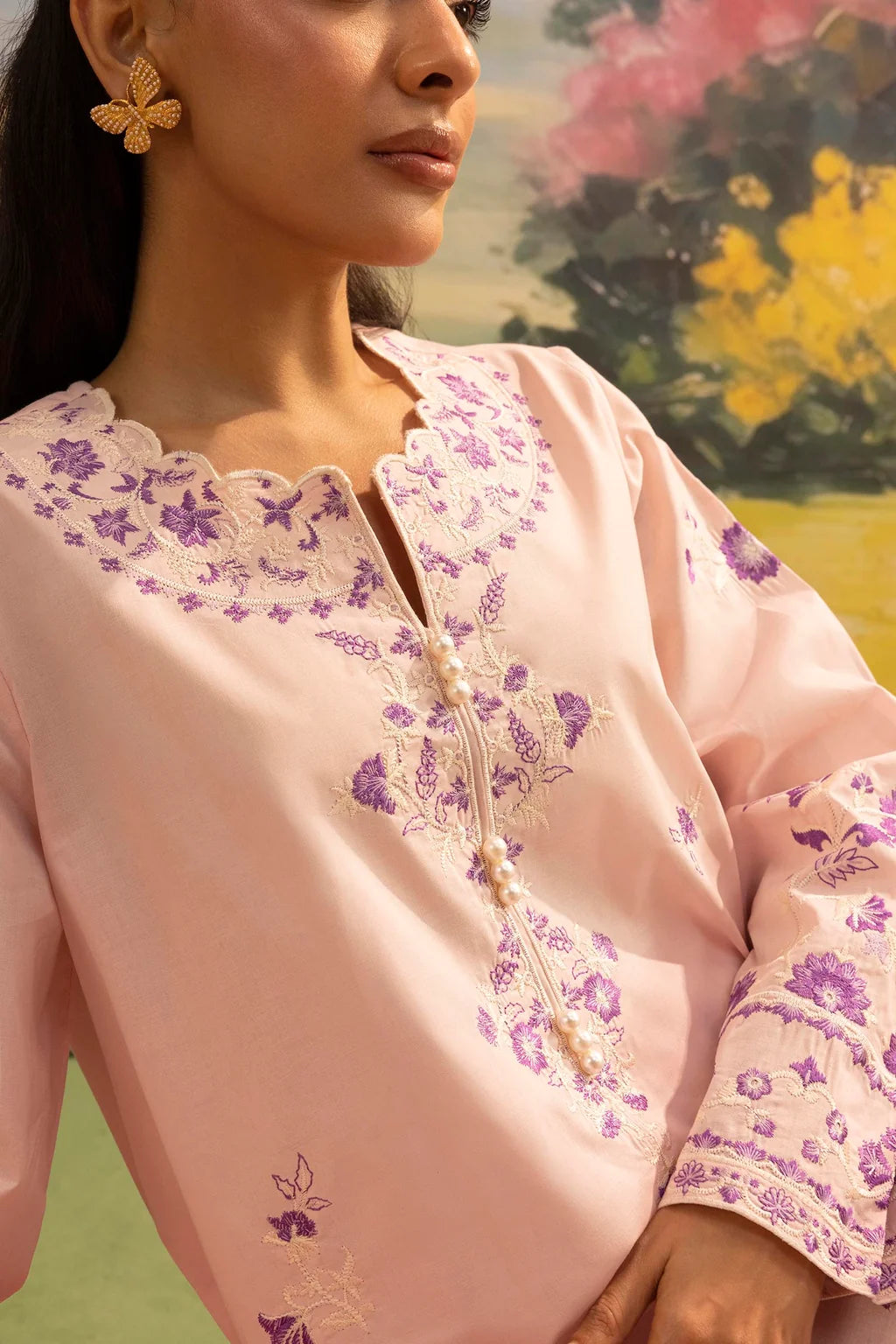 SS26ESE415P2T | New Arrivals | Sana Safinaz