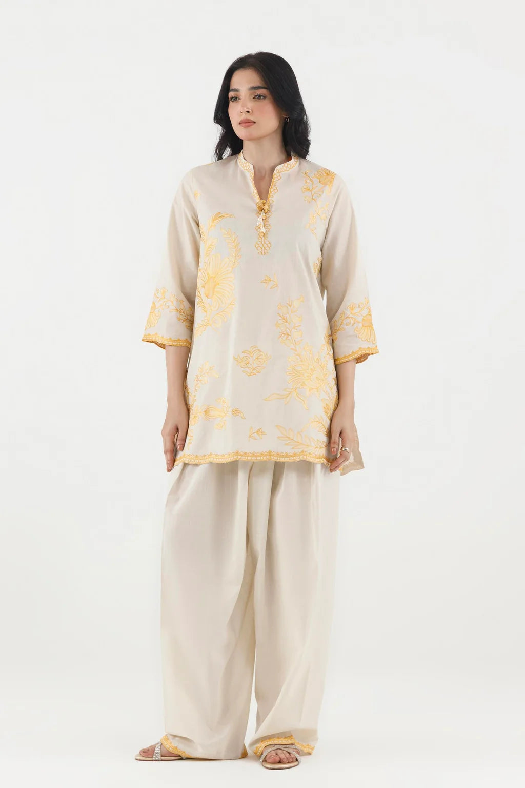 SS26ESE420P2T | New Arrivals | Sana Safinaz