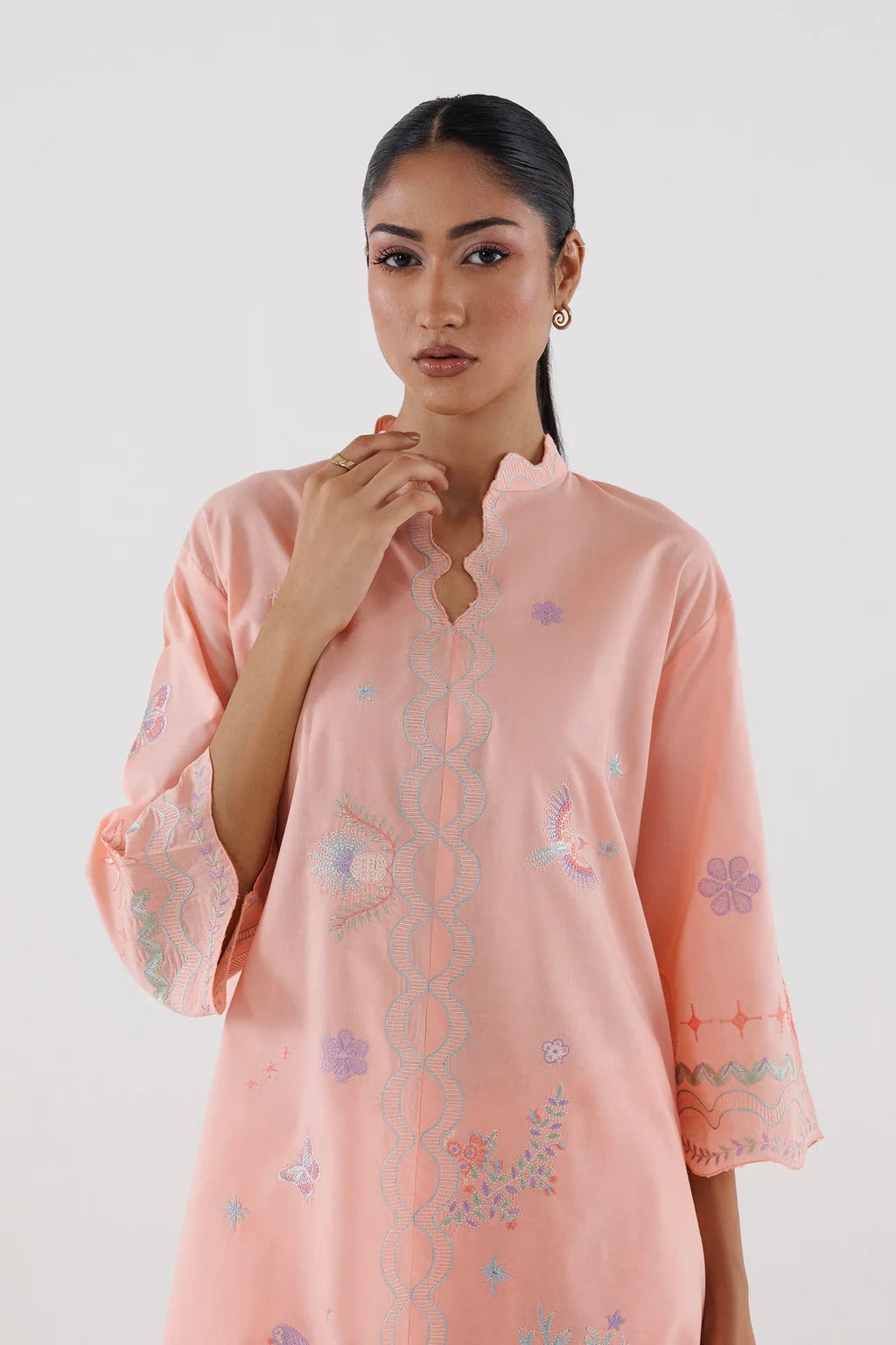 SS26ESE424P2T | New Arrivals | Sana Safinaz