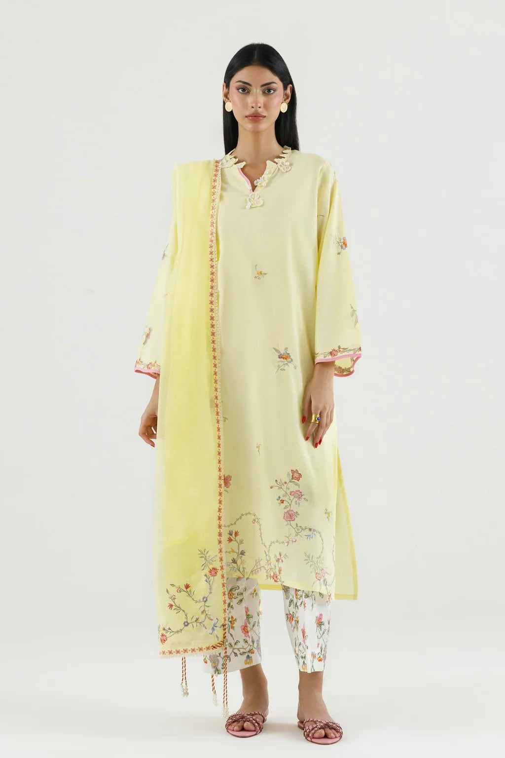 SS26ESE431P3 | New Arrivals | Sana Safinaz