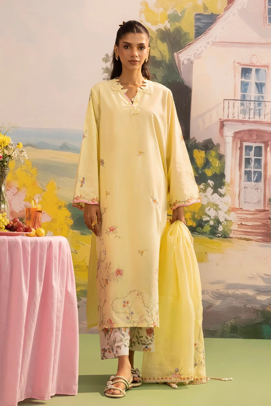 SS26ESE431P3 | New Arrivals | Sana Safinaz