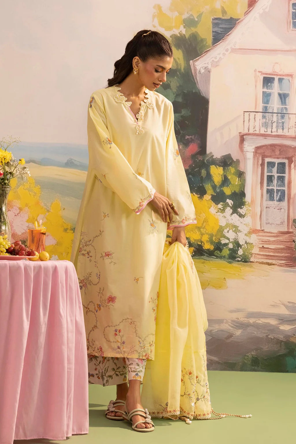 SS26ESE431P3 | New Arrivals | Sana Safinaz