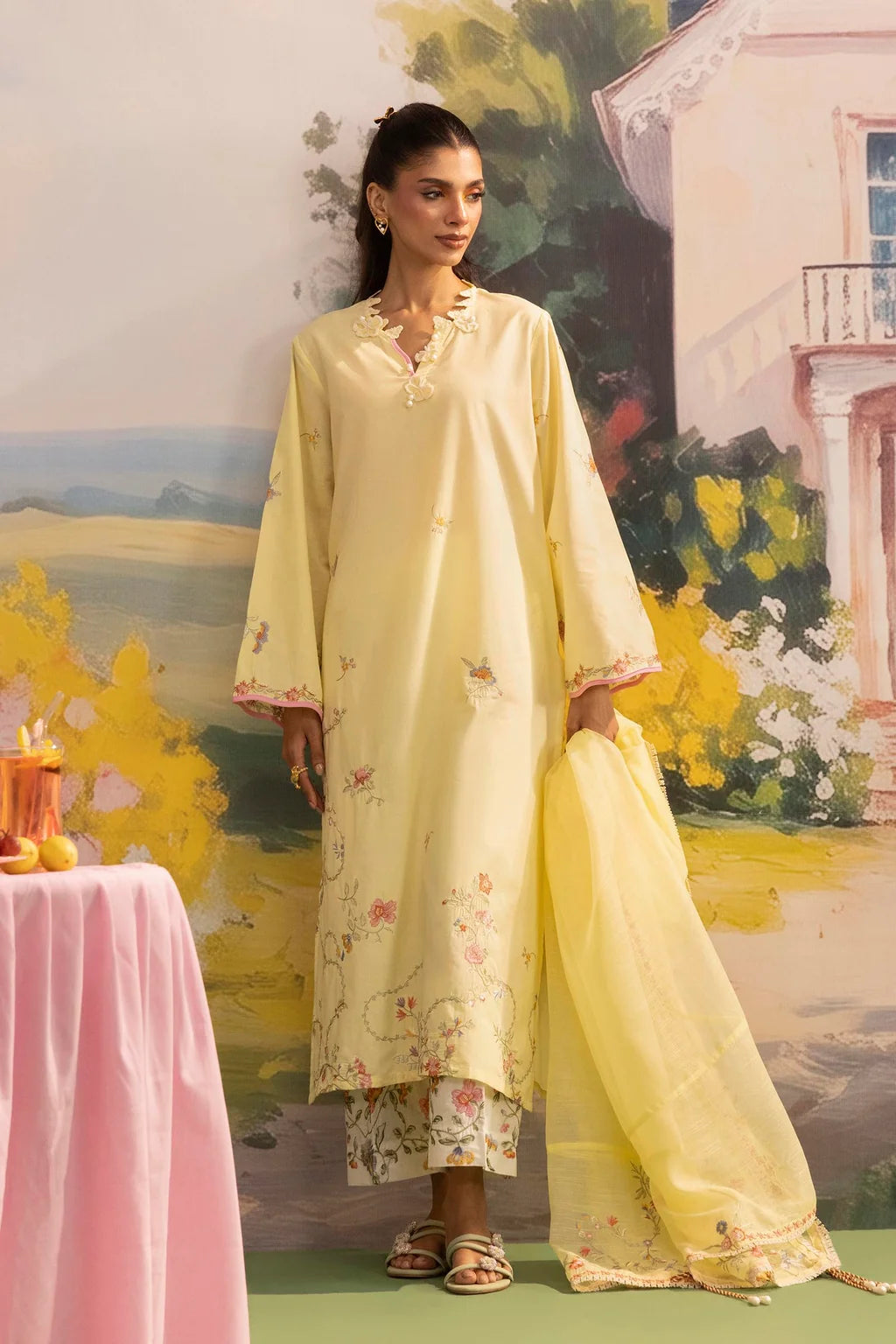 SS26ESE431P3 | New Arrivals | Sana Safinaz