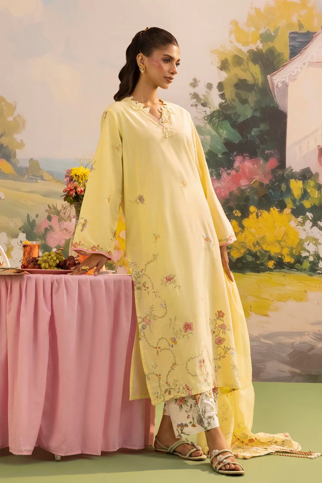 SS26ESE431P3 | New Arrivals | Sana Safinaz