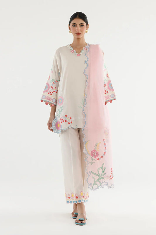 SS26ESE433P3 | New Arrivals | Sana Safinaz