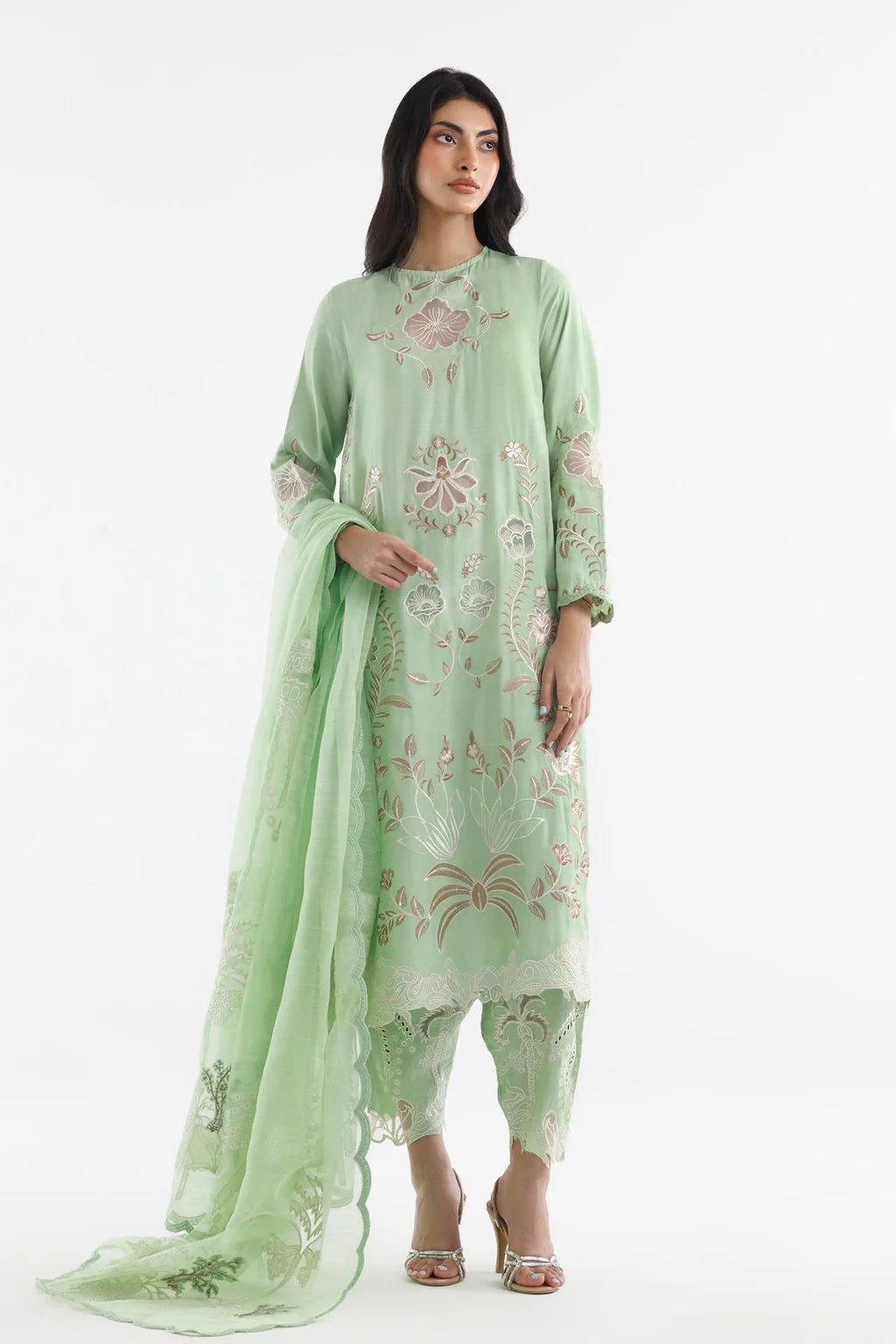 SS26EXE635P3 | New Arrivals | Sana Safinaz