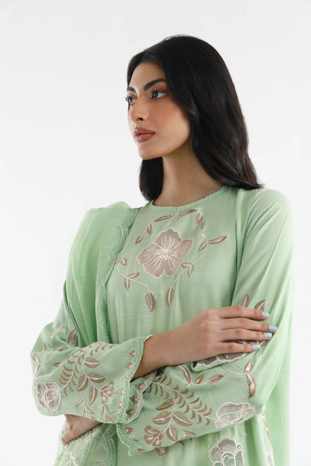 SS26EXE635P3 | New Arrivals | Sana Safinaz