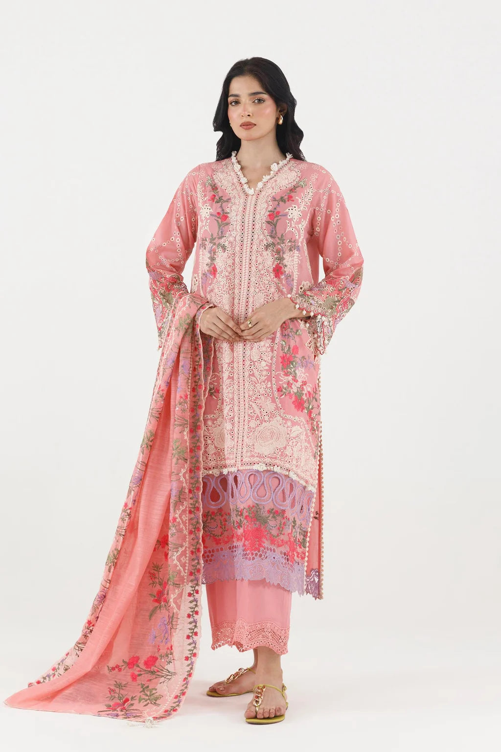 SS26LUX001P3 | New Arrivals | Sana Safinaz