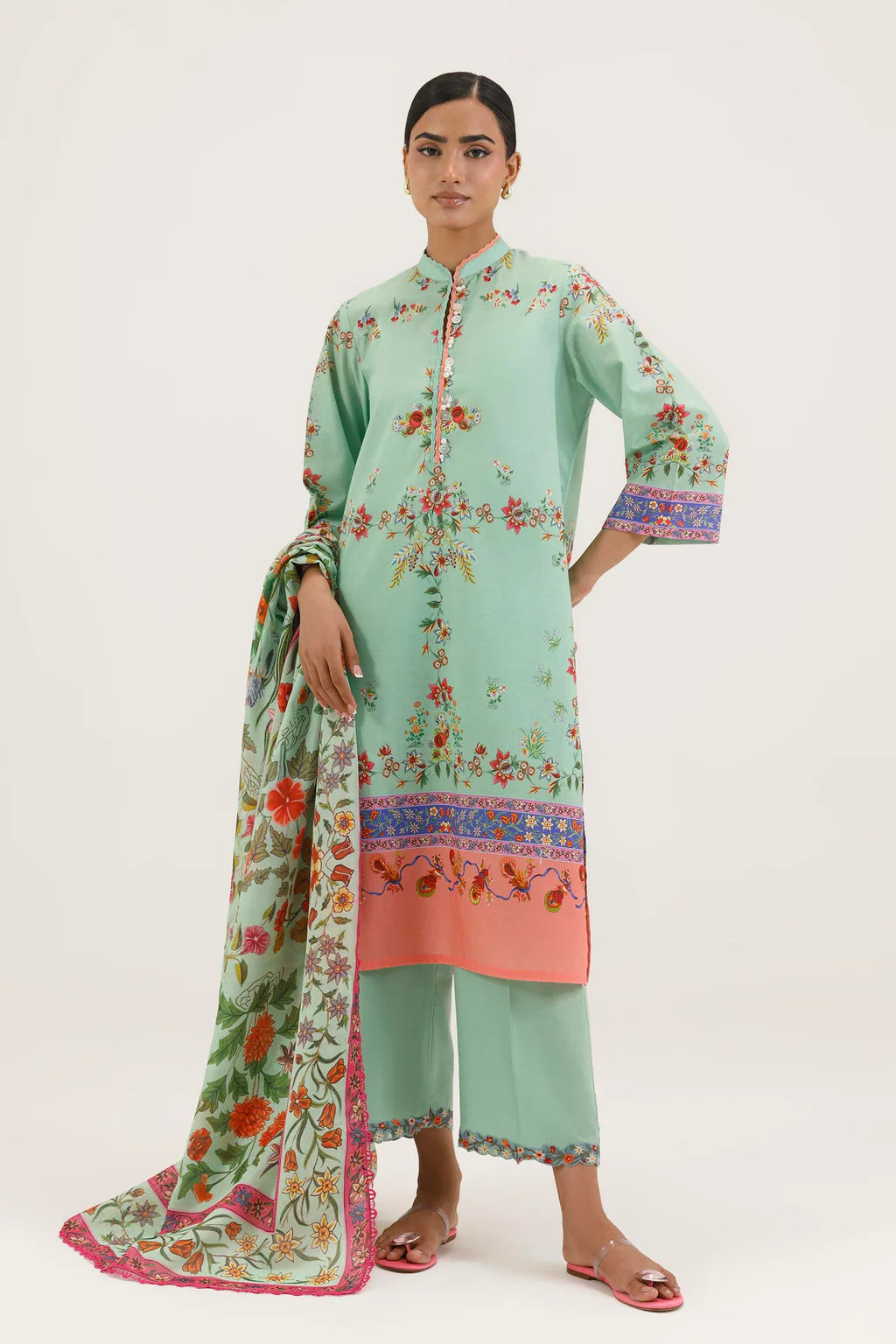 SS26MHY110BP3 | New Arrivals | Sana Safinaz
