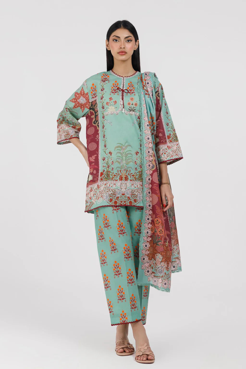 SS26MHY201BP3 | New Arrivals | Sana Safinaz