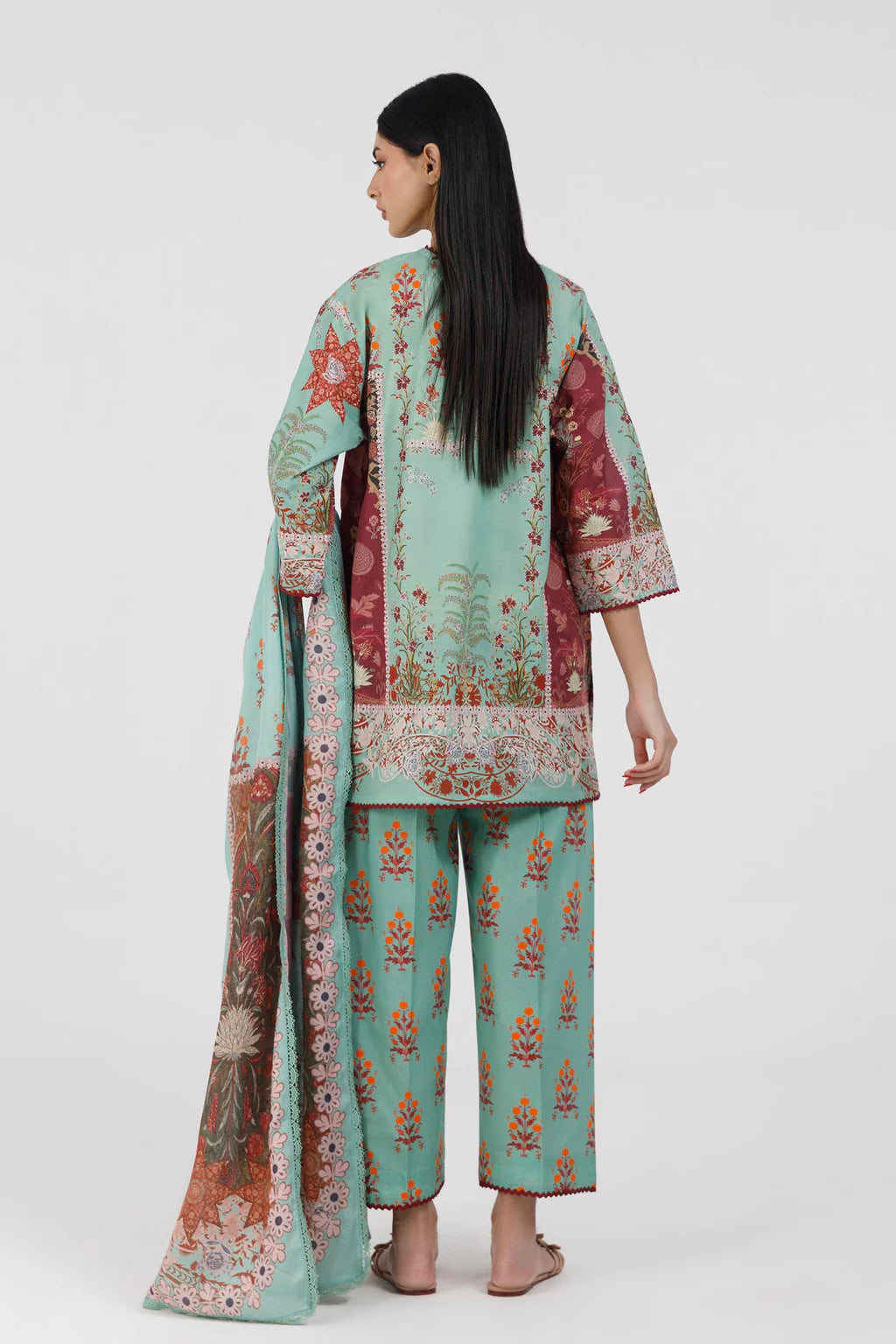 SS26MHY201BP3 | New Arrivals | Sana Safinaz