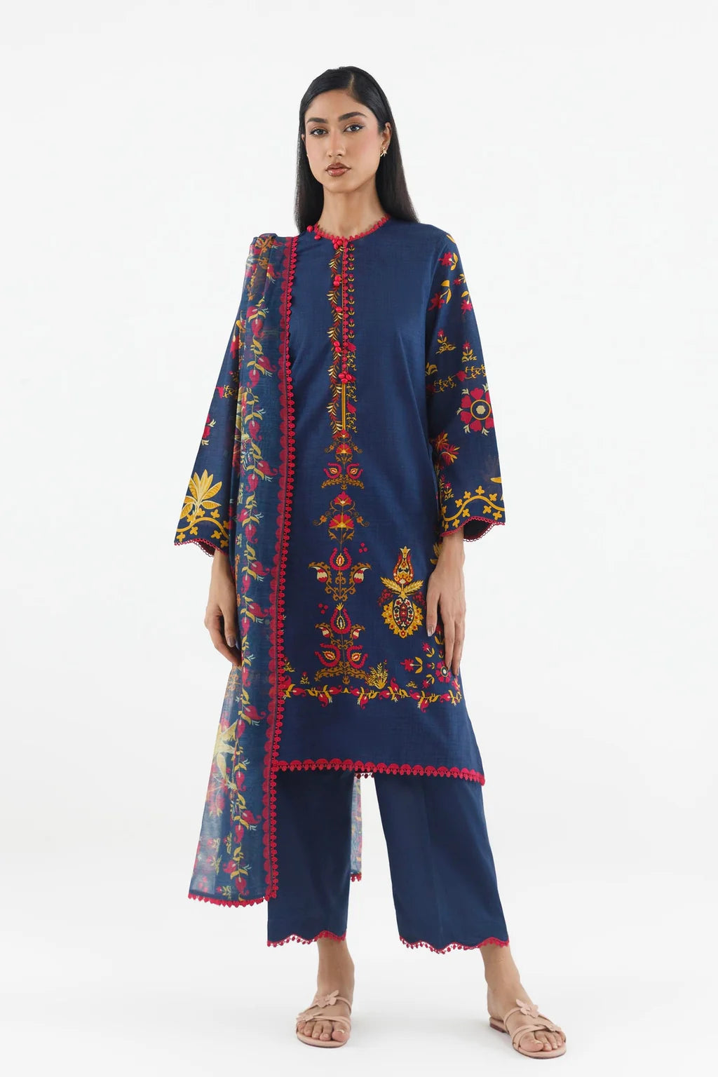 SS26MHY202AP3 | New Arrivals | Sana Safinaz