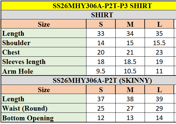 SS26MHY306AP2T | New Arrivals | Sana Safinaz