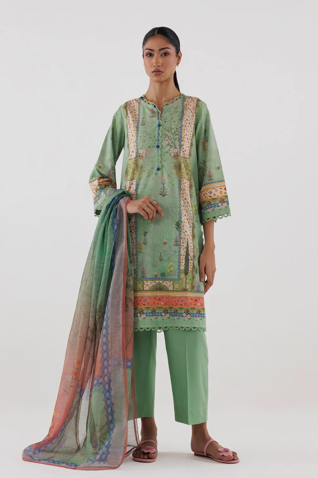 SS26MHY307BP3 | New Arrivals | Sana Safinaz