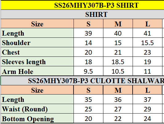 SS26MHY307BP3 | New Arrivals | Sana Safinaz