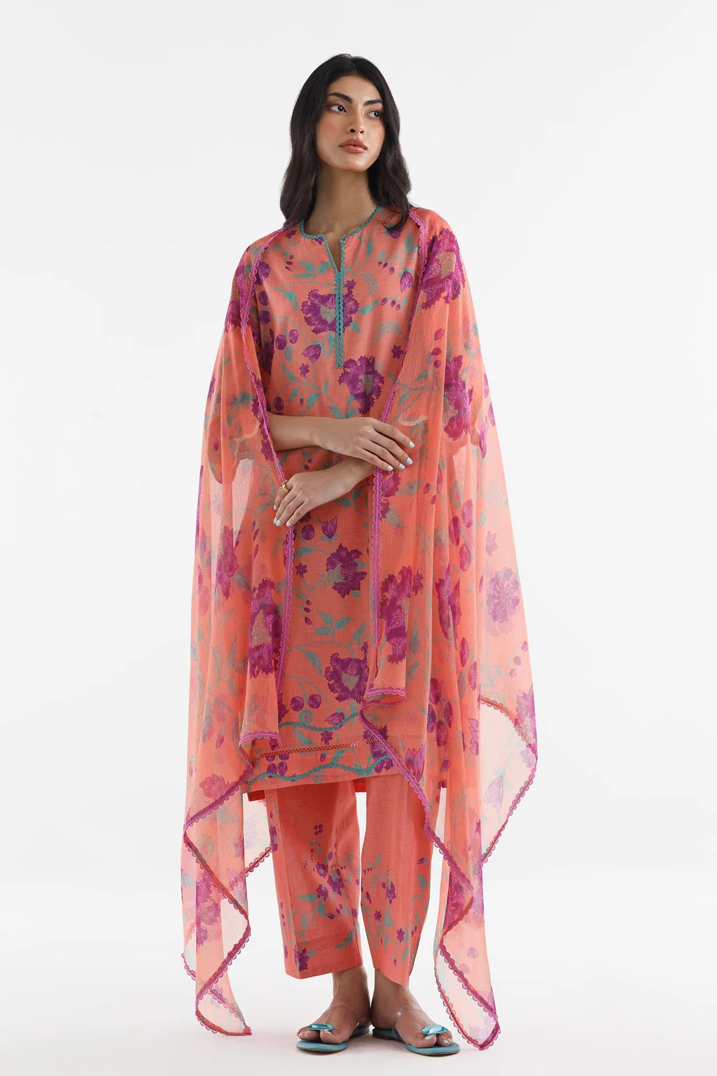 SS26MHY309BP3 | New Arrivals | Sana Safinaz