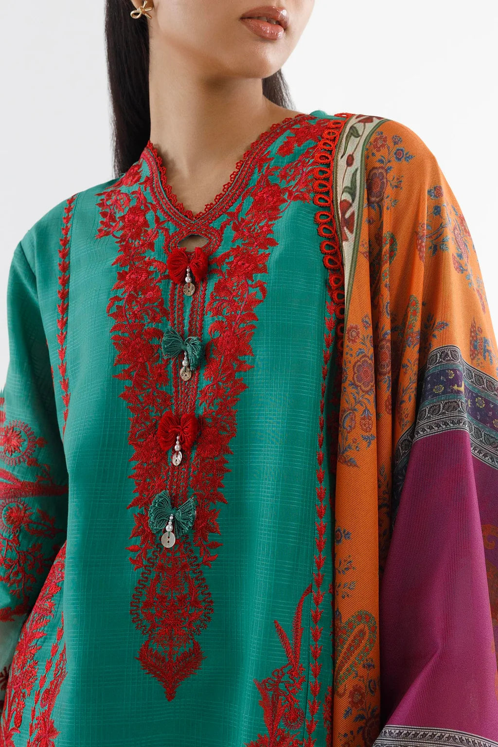 SS26MUZ202AP3 | New Arrivals | Sana Safinaz