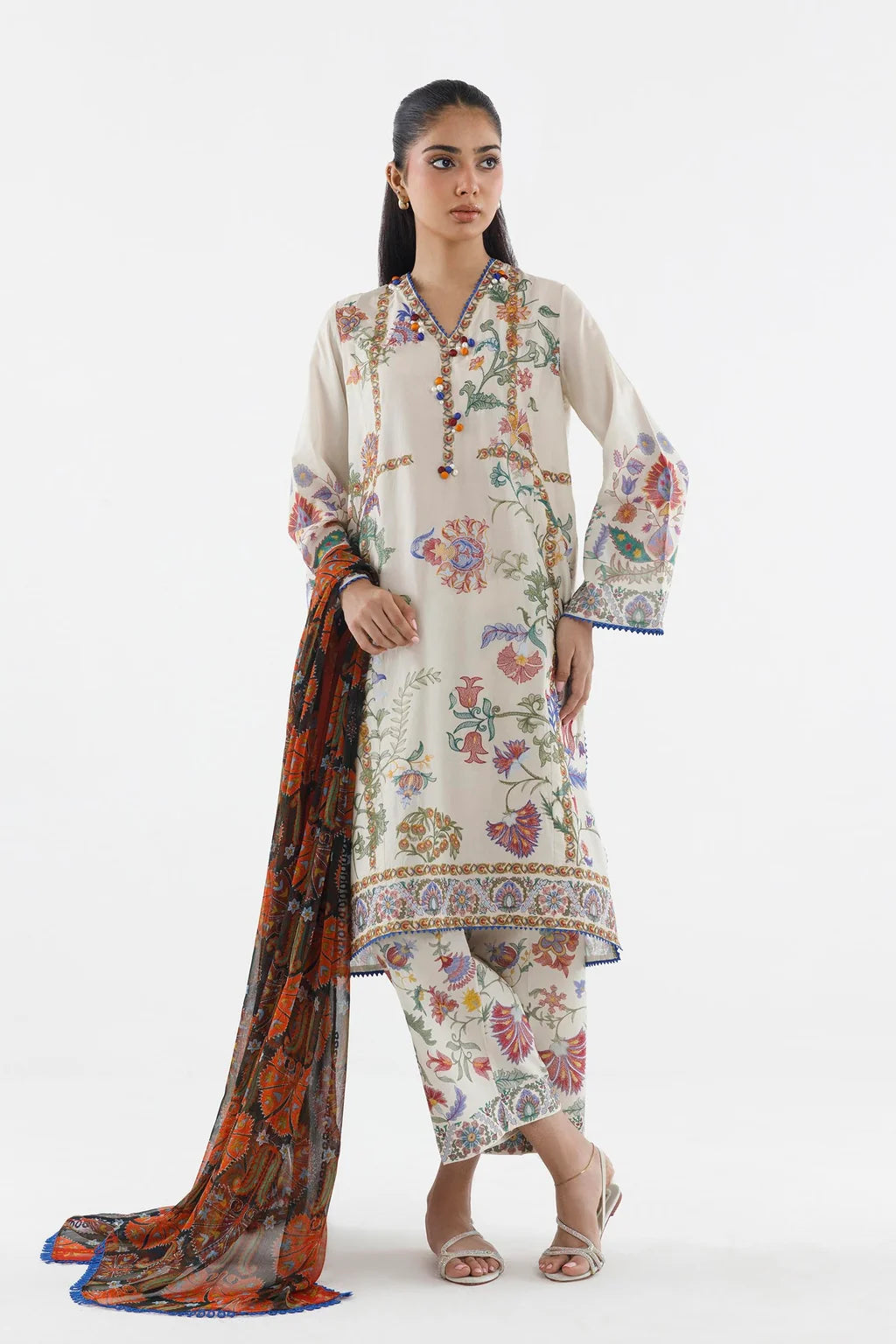 SS26MUZ212AP3 | New Arrivals | Sana Safinaz