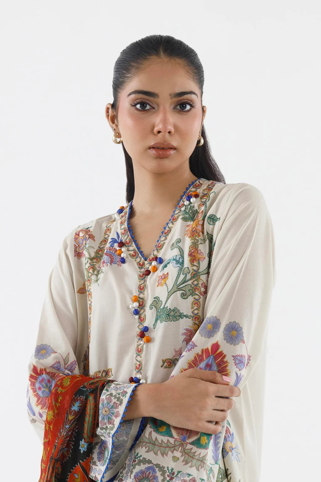 SS26MUZ212AP3 | New Arrivals | Sana Safinaz
