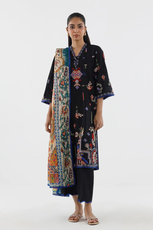 SS26MUZ215BP3 | New Arrivals | Sana Safinaz