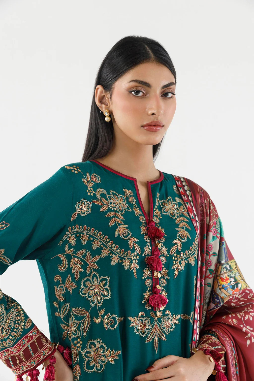 SS26SGE412P3 | New Arrivals | Sana Safinaz