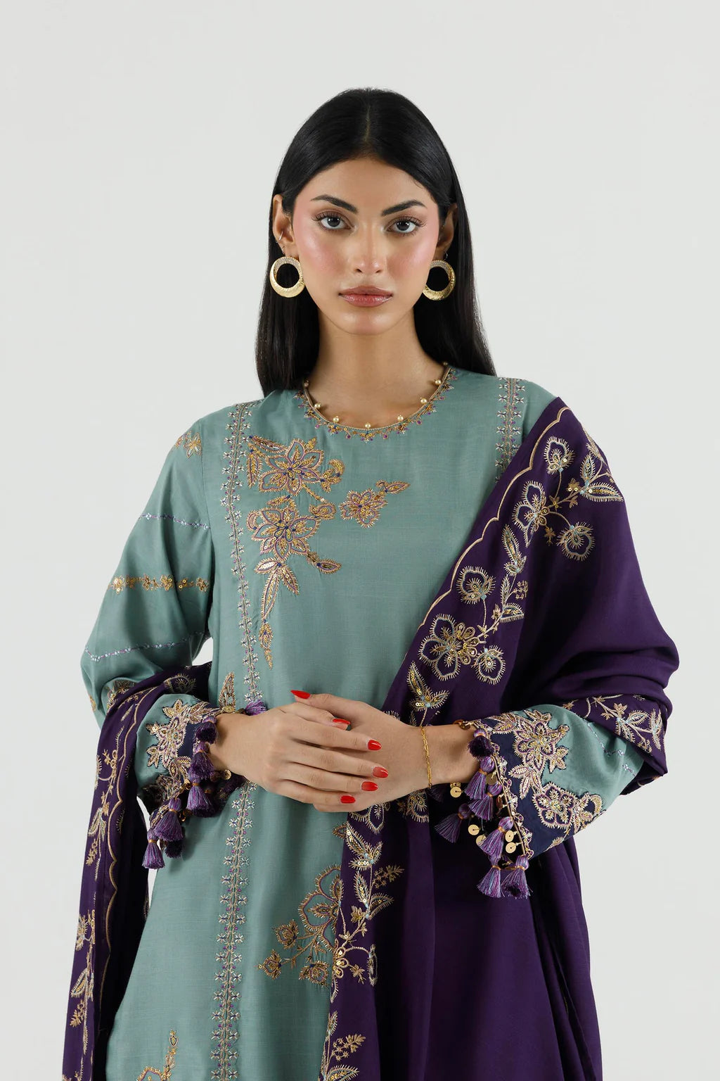 SS26SGE413P3 | New Arrivals | Sana Safinaz