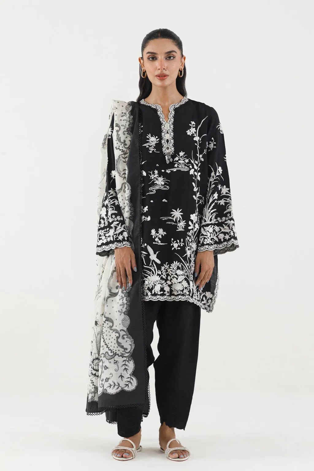 SS26SGE427P3 | New Arrivals | Sana Safinaz