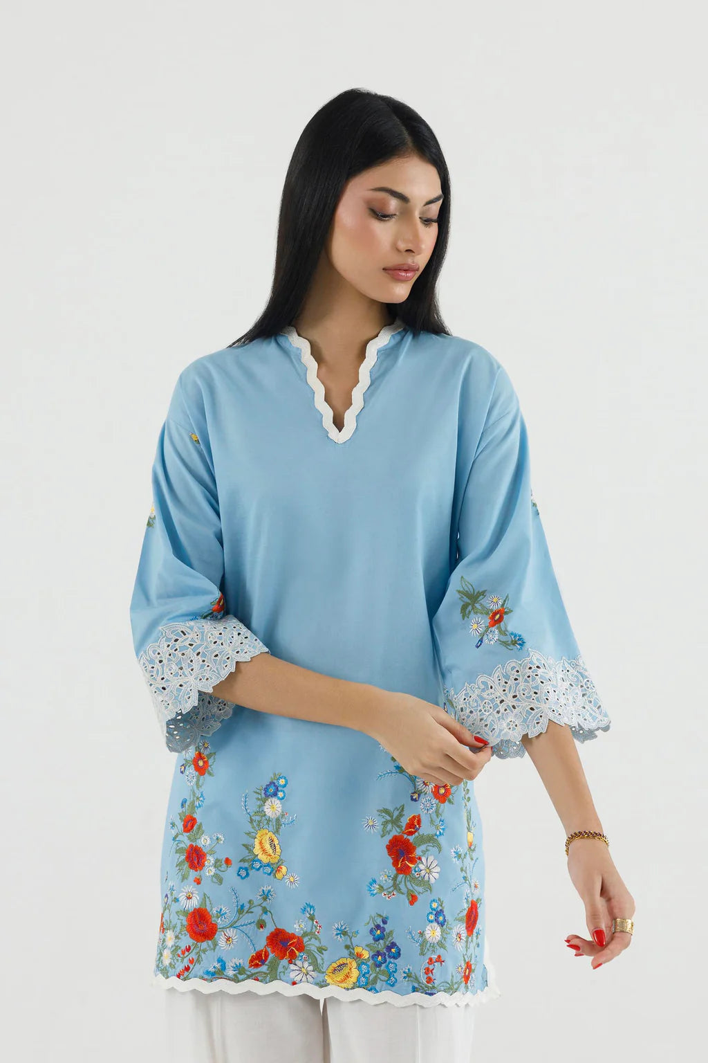 SS26SGE440P2T | New Arrivals | Sana Safinaz